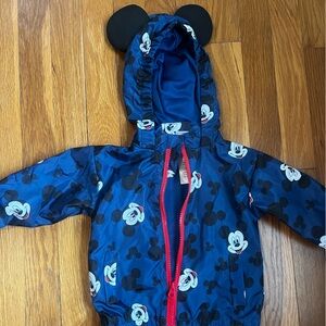 Mickey Mouse Light Weighted Hooded Jacket